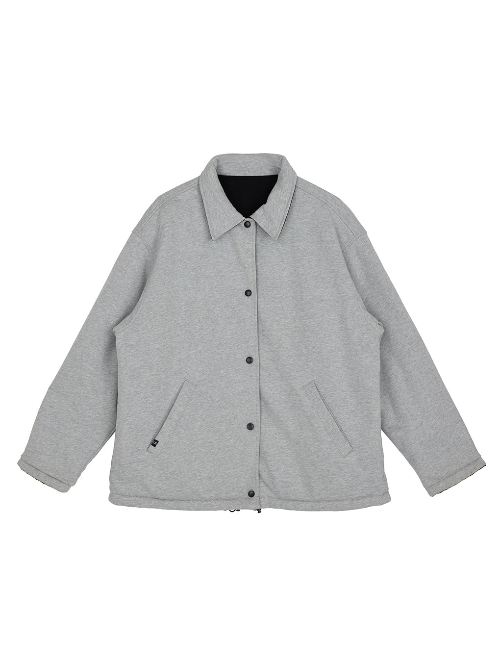 FRENCH TERRY REVERSIBLE COACH JACKET