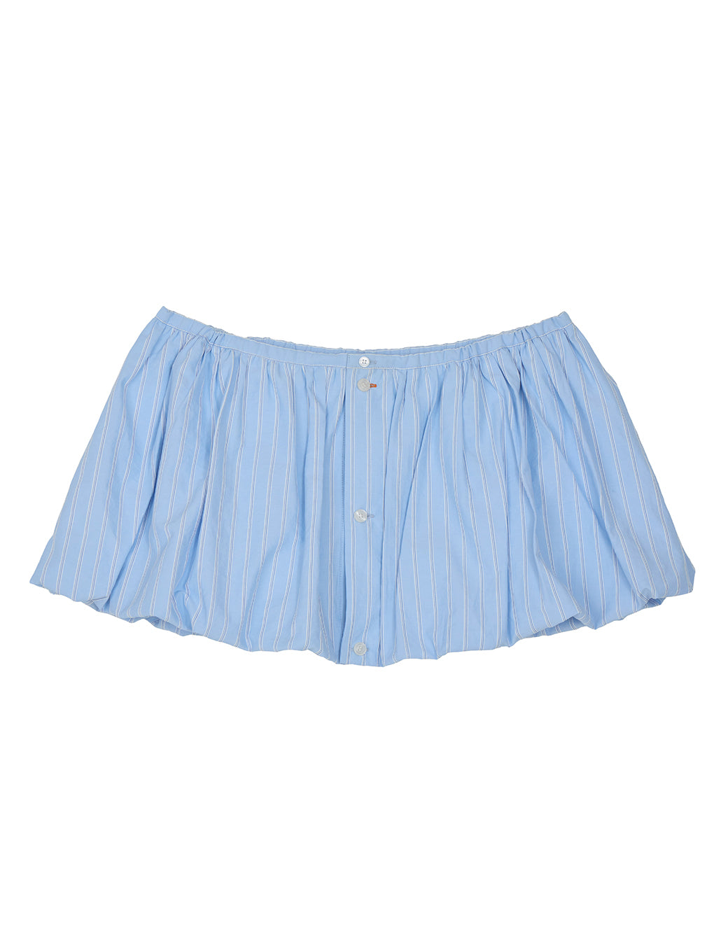 MULTI STRIPED BALLOON SKIRT