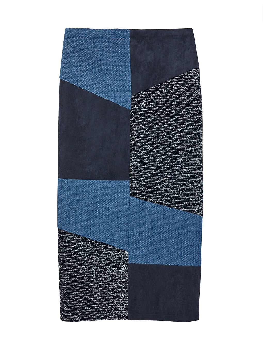 襤褸パッチワークスカート PATCH WORK ZIP UP SKIRT