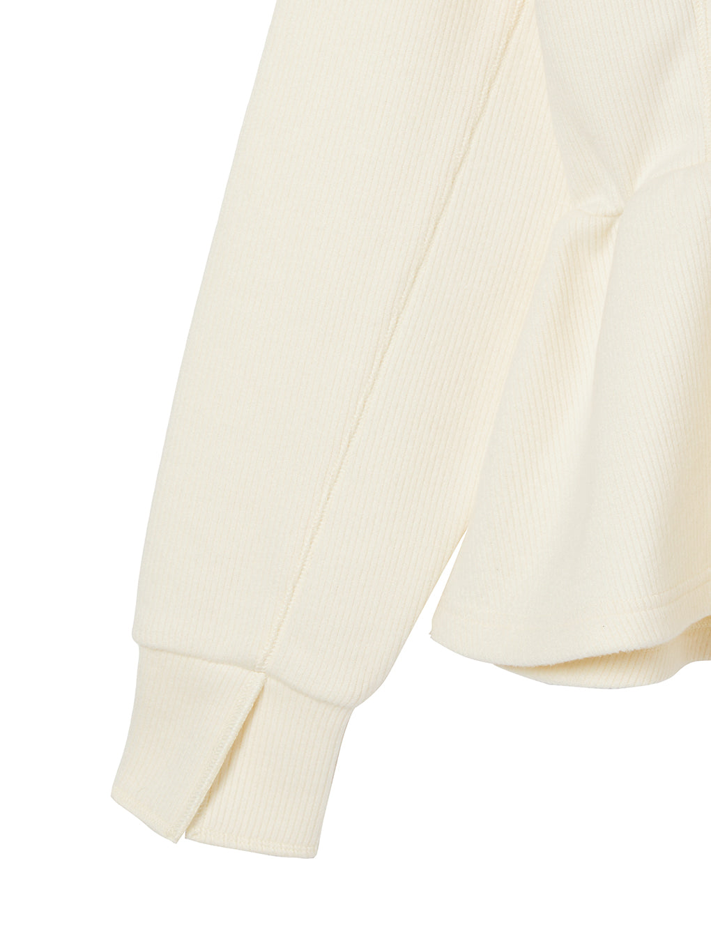 COZY CUTSEW PEPLUM TOP