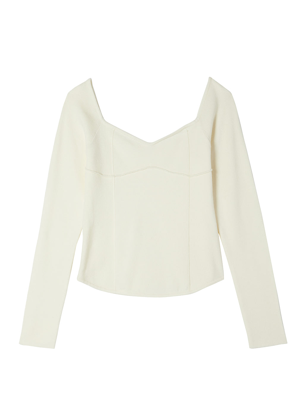 WINE GLASS KNIT TOP