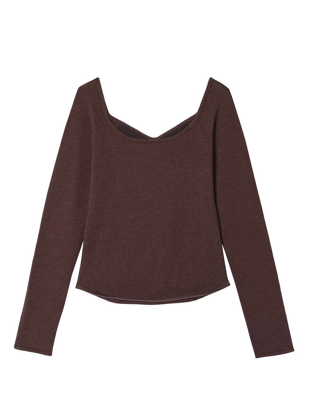 WINE GLASS KNIT TOP