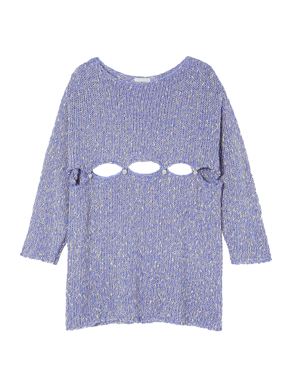 NEP YARN SEPARATE KNIT TOP
