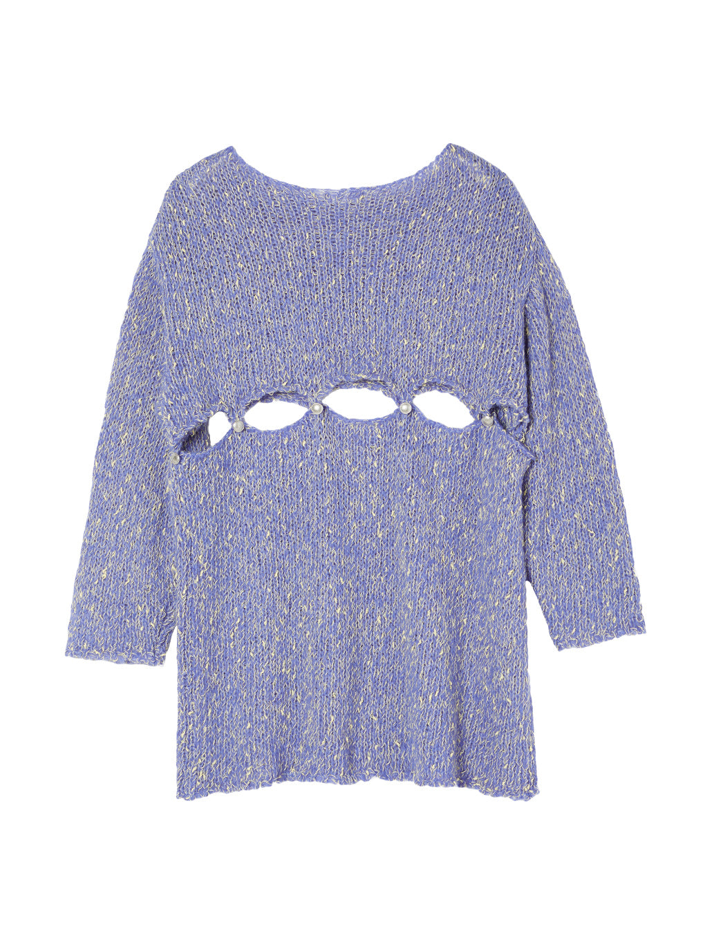 NEP YARN SEPARATE KNIT TOP