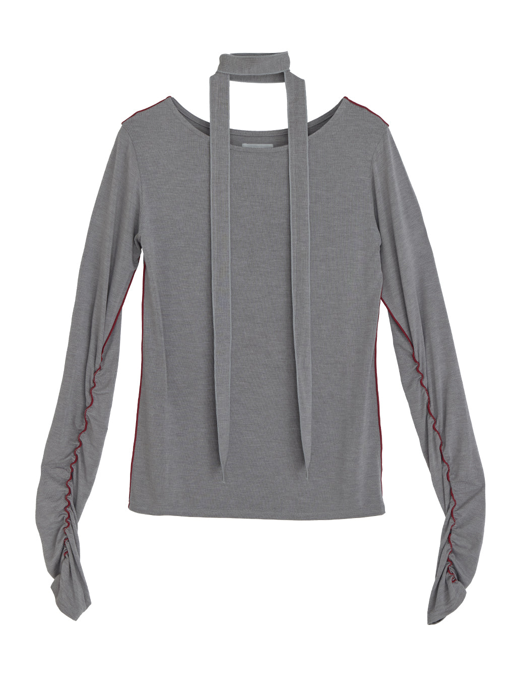 TIE WITH PIPING LS TOP