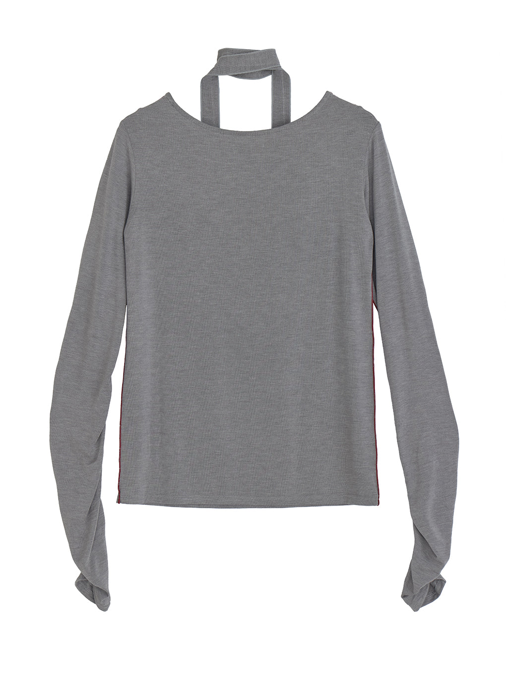 TIE WITH PIPING LS TOP
