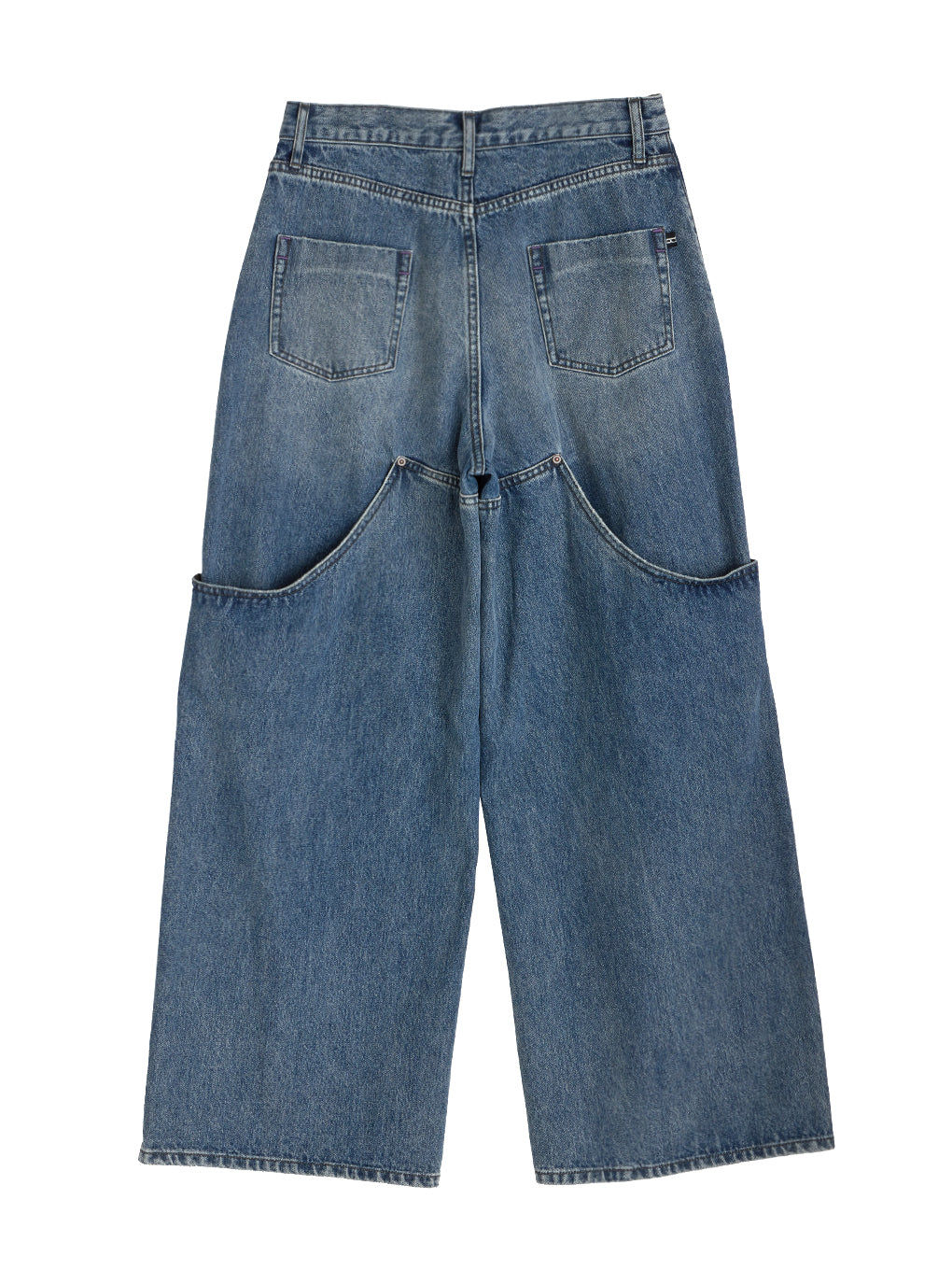 DOUBLE KNEE EXL DENIM