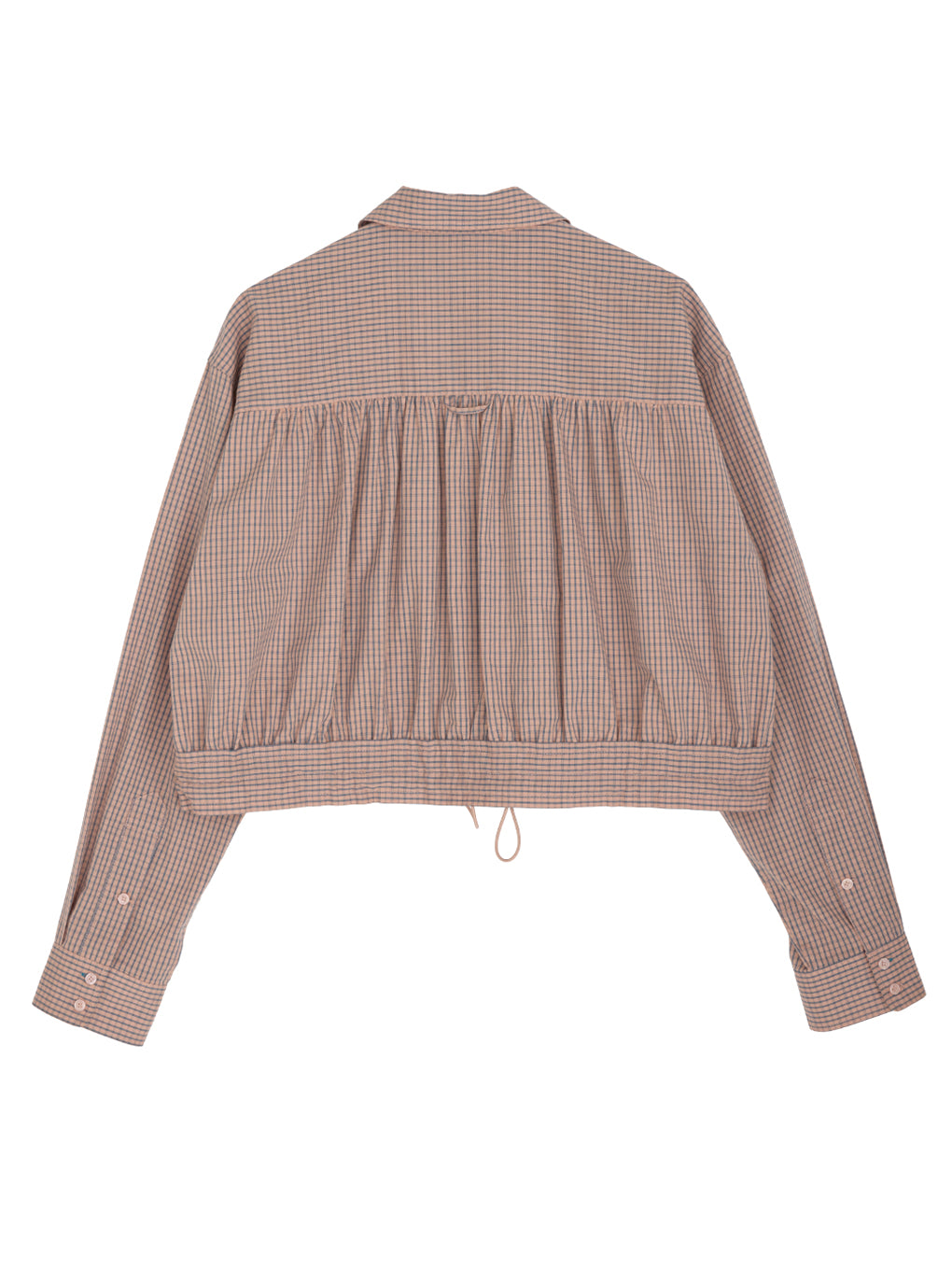 DADDY CHECK ZIP UP SHIRT