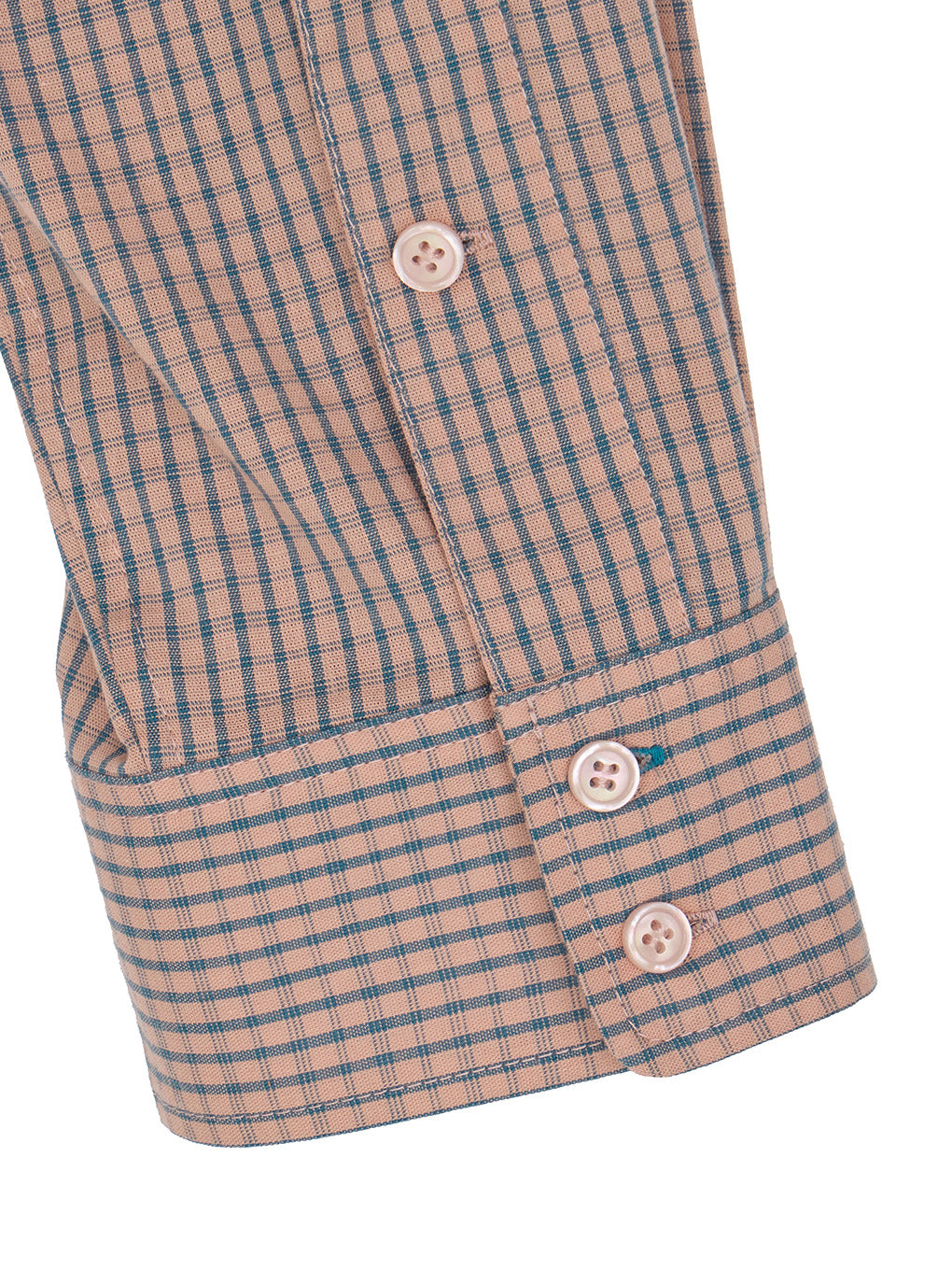 DADDY CHECK ZIP UP SHIRT