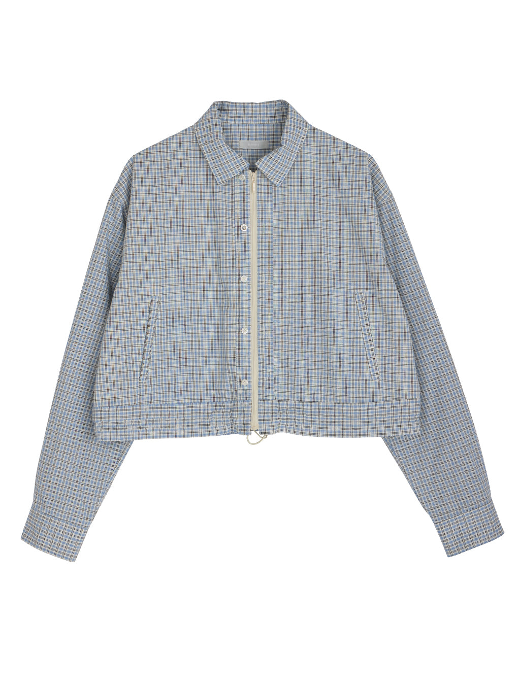 DADDY CHECK ZIP UP SHIRT