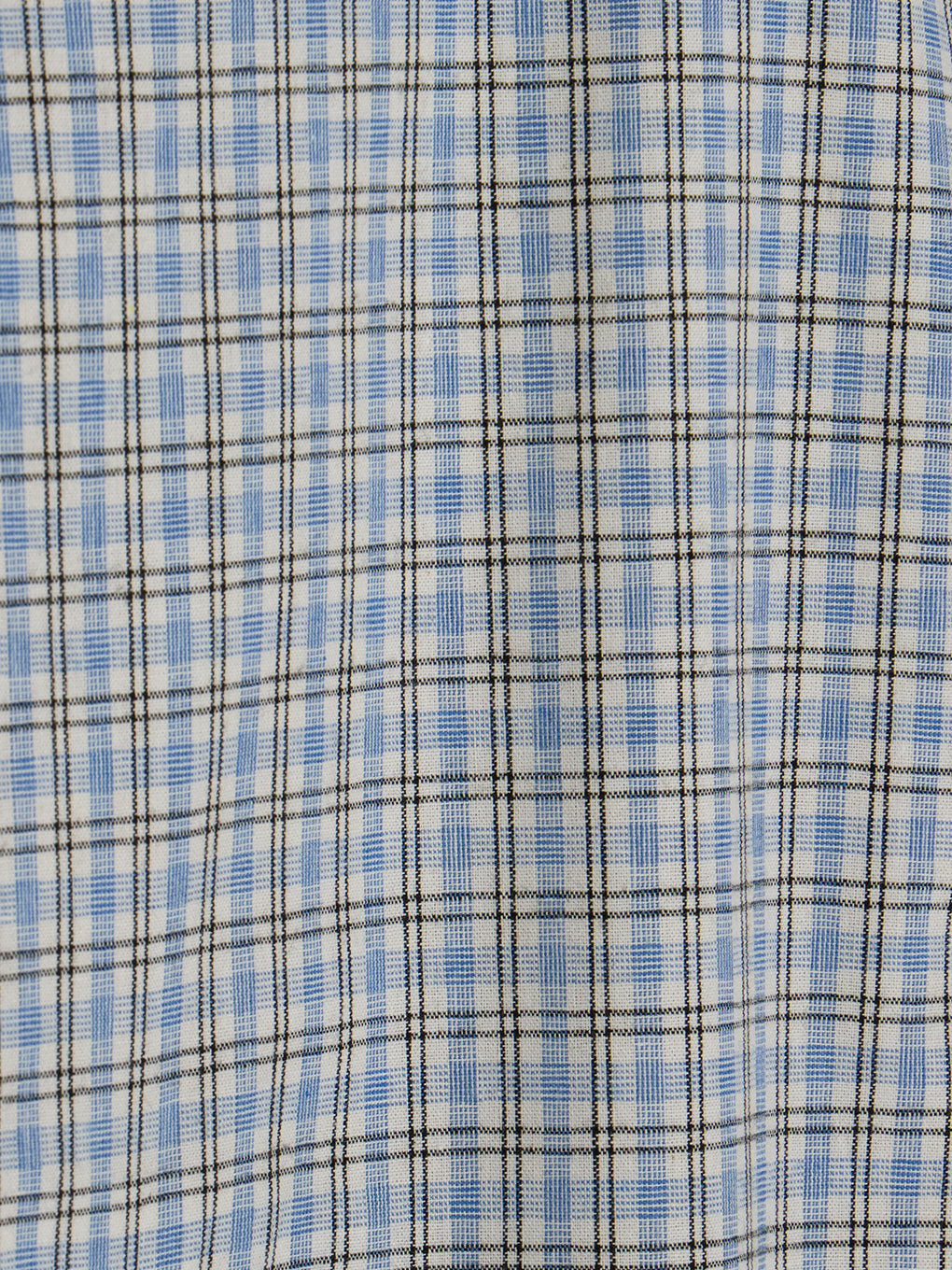 DADDY CHECK ZIP UP SHIRT
