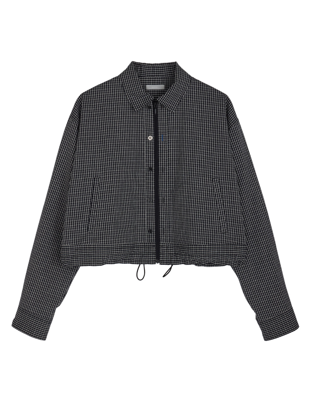 DADDY CHECK ZIP UP SHIRT
