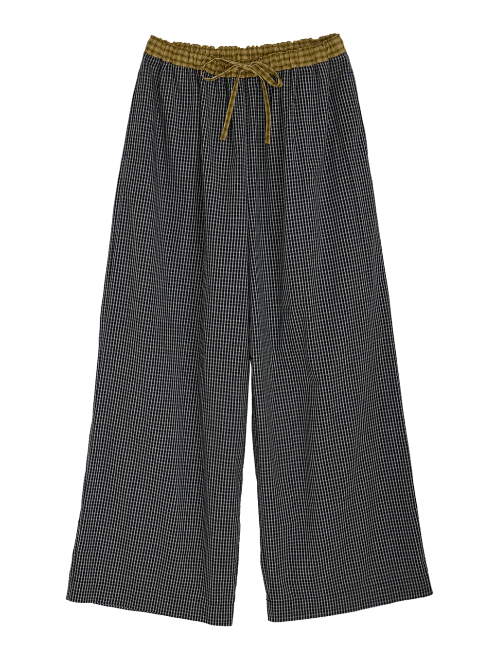 DADDY CHECK WIDE PANTS