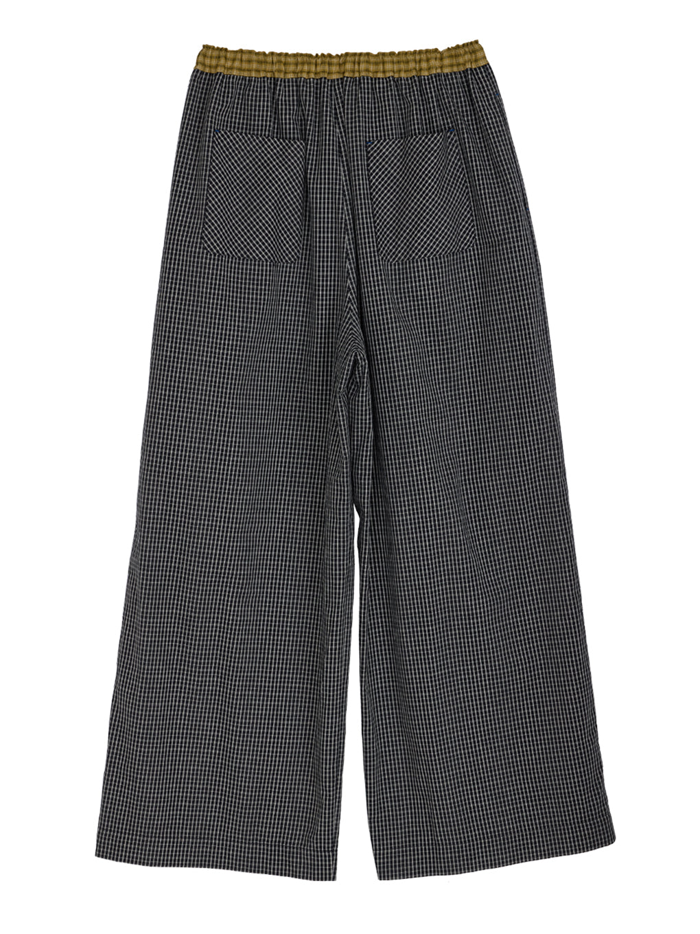 DADDY CHECK WIDE PANTS