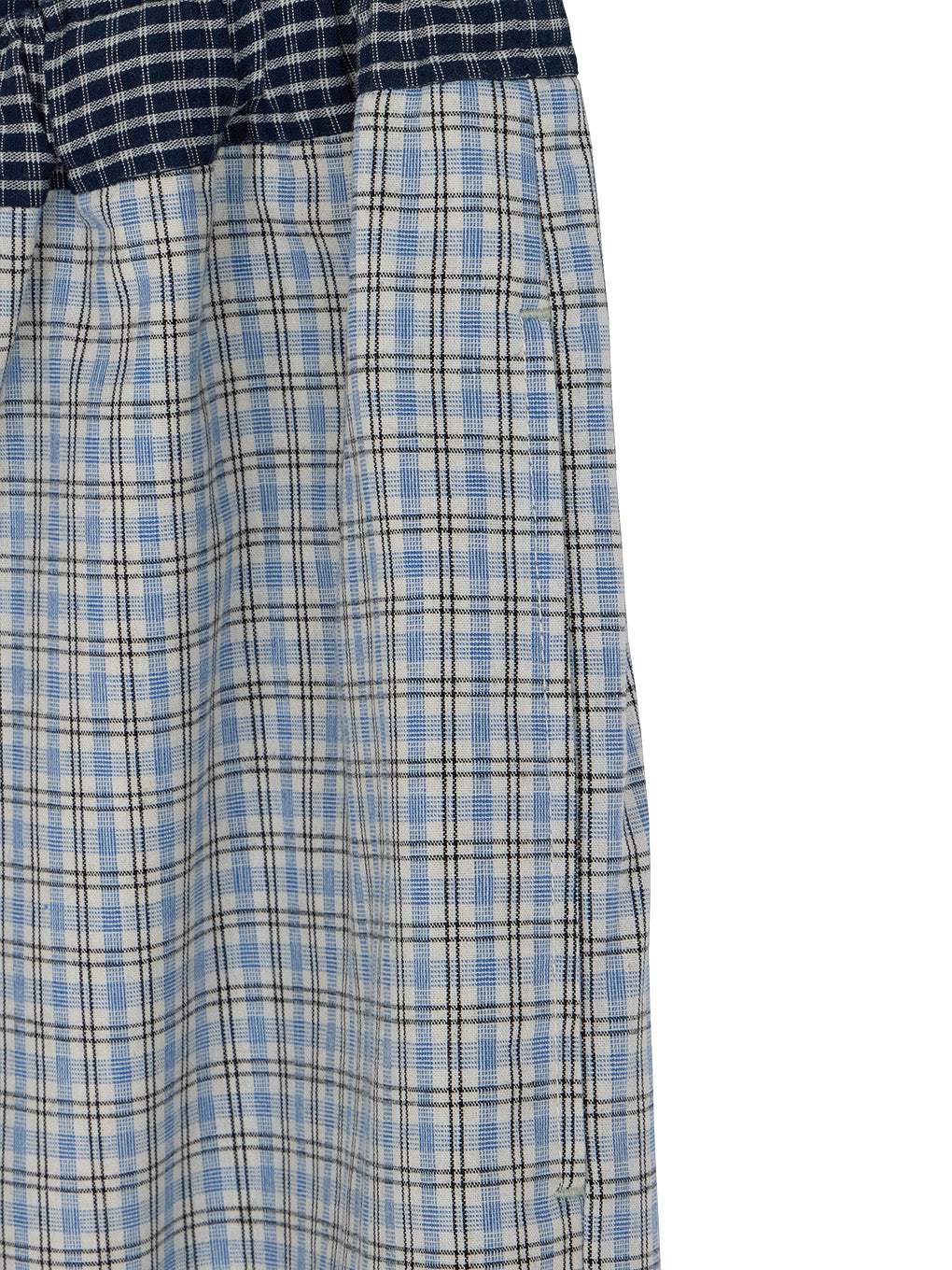 DADDY CHECK WIDE PANTS