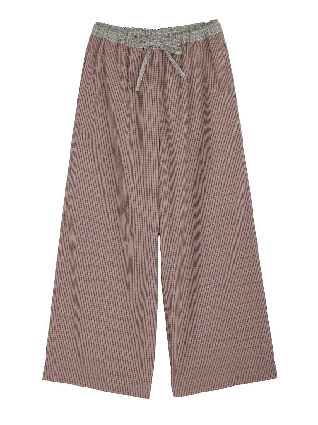 DADDY CHECK WIDE PANTS