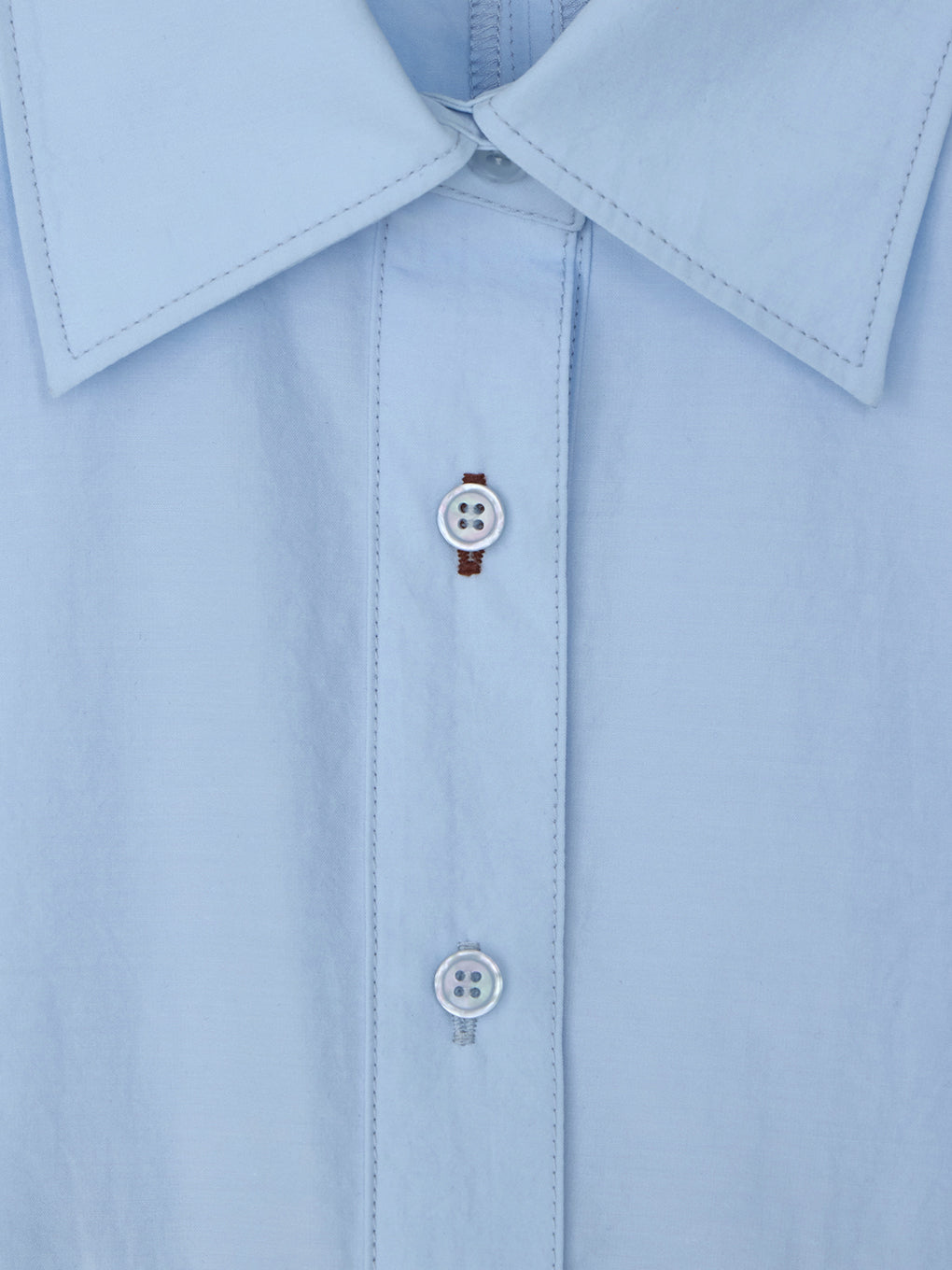 NECKTIE WITH CROPPED SHIRT