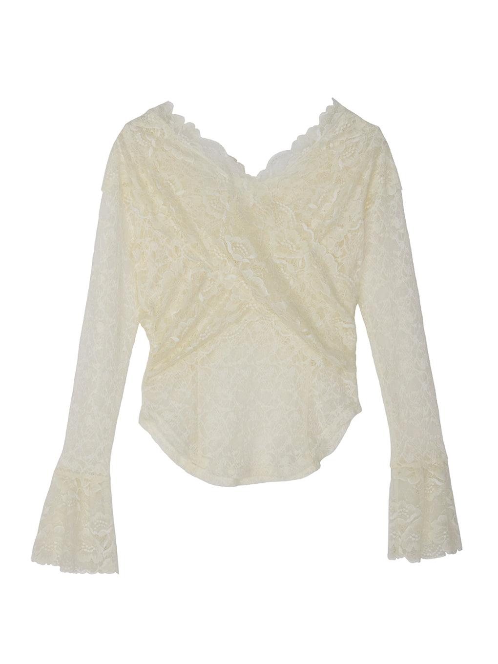 LACE CACHECOEUR TOP