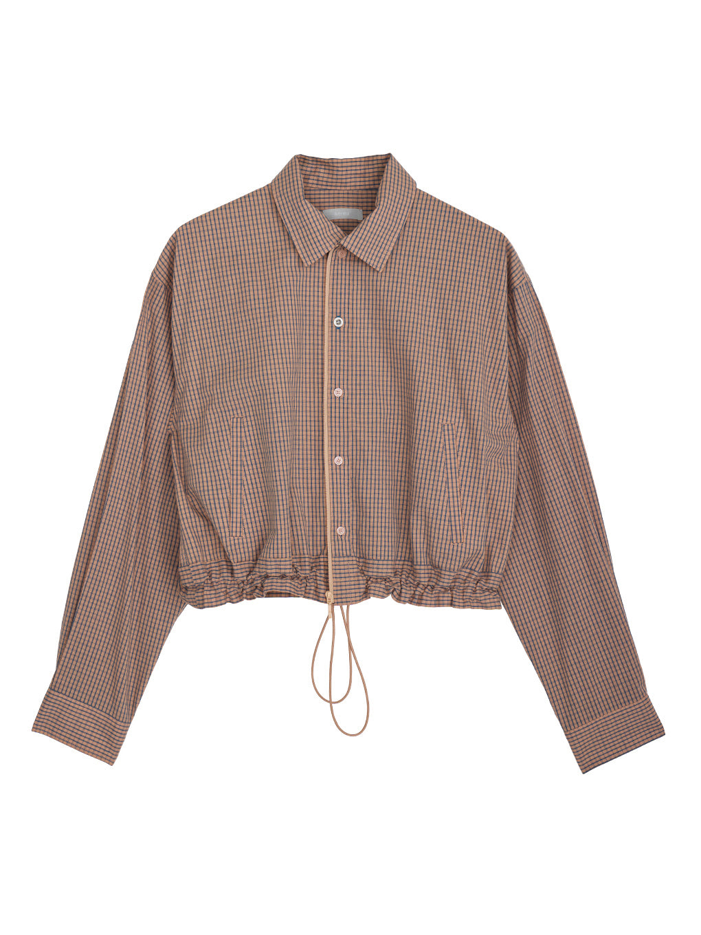 DADDY CHECK ZIP UP SHIRT