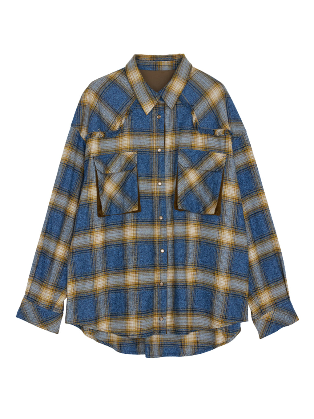 BLOUSING CHECK SHIRT