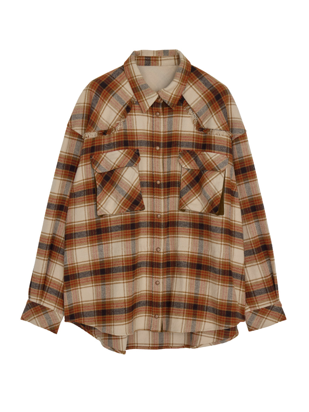 BLOUSING CHECK SHIRT