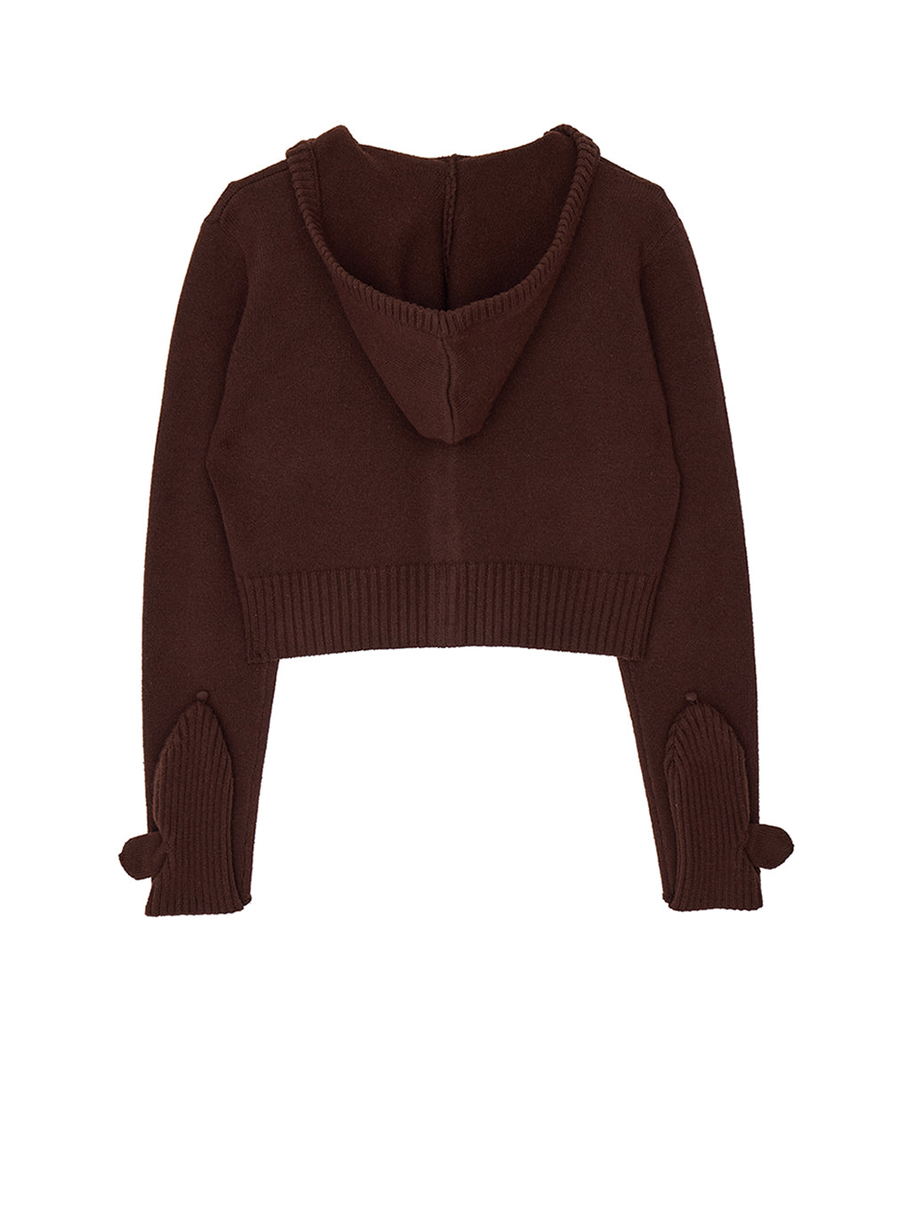 MITTENS KNIT HOODIE