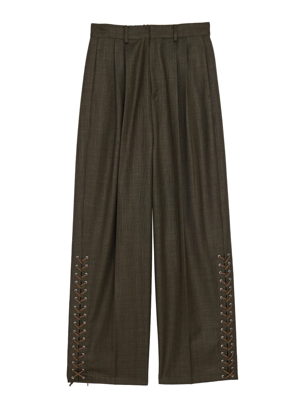 LACE UP BARREL PANTS