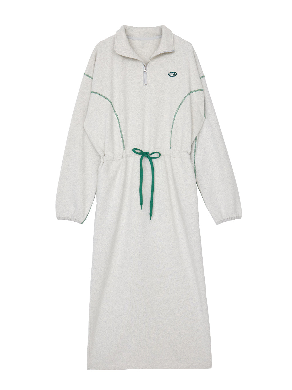 DISCUS FRENCHTERRY HALF ZIP OP