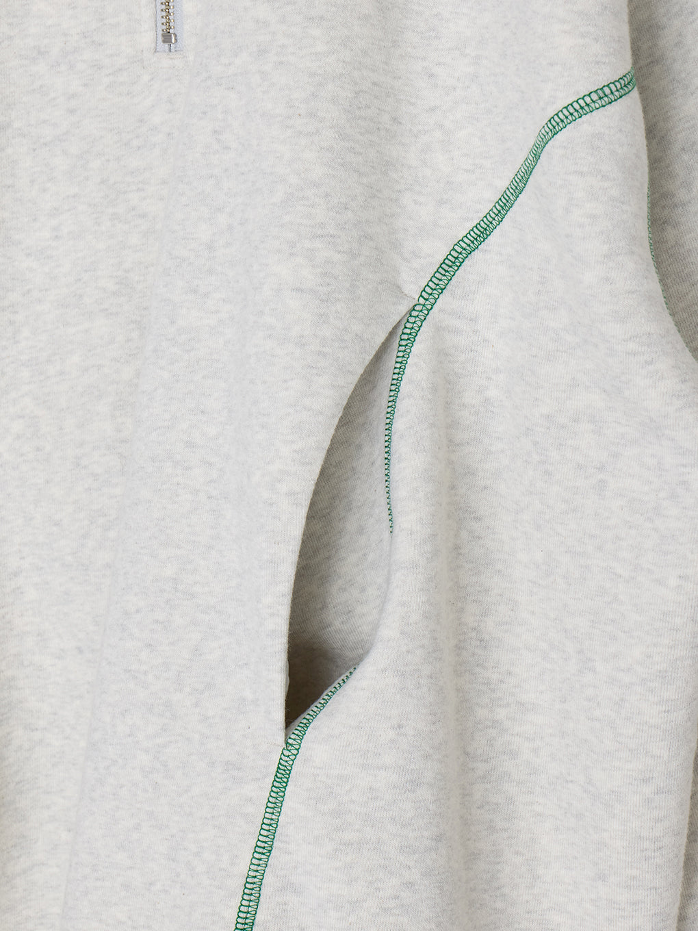 DISCUS FRENCHTERRY HALF ZIP PULLOVER