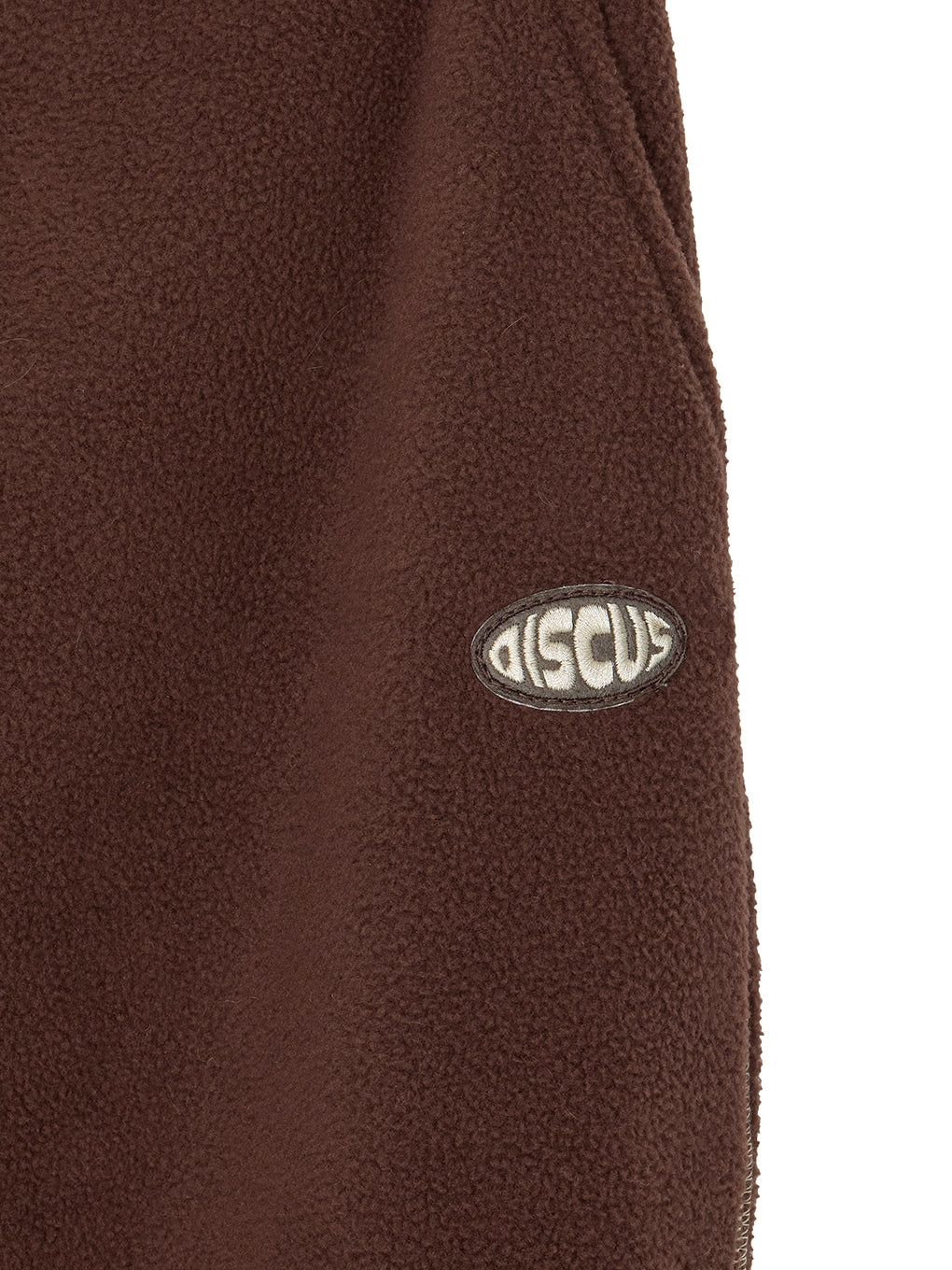 DISCUS FLEECE WIDE PANTS