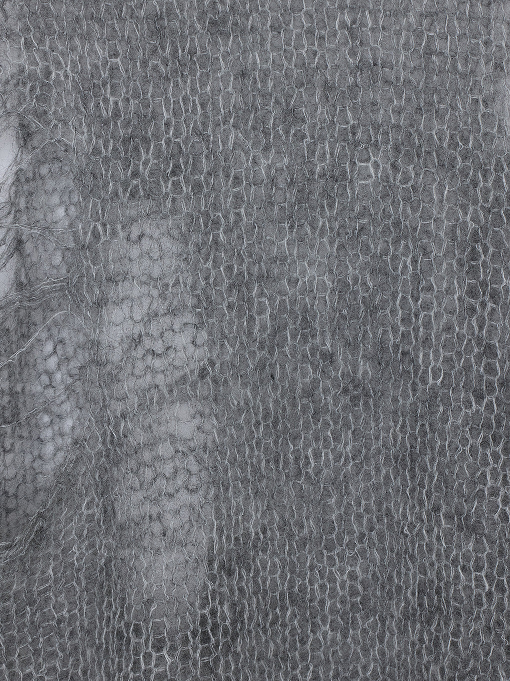 RIPPED MOHAIR KNIT TOP