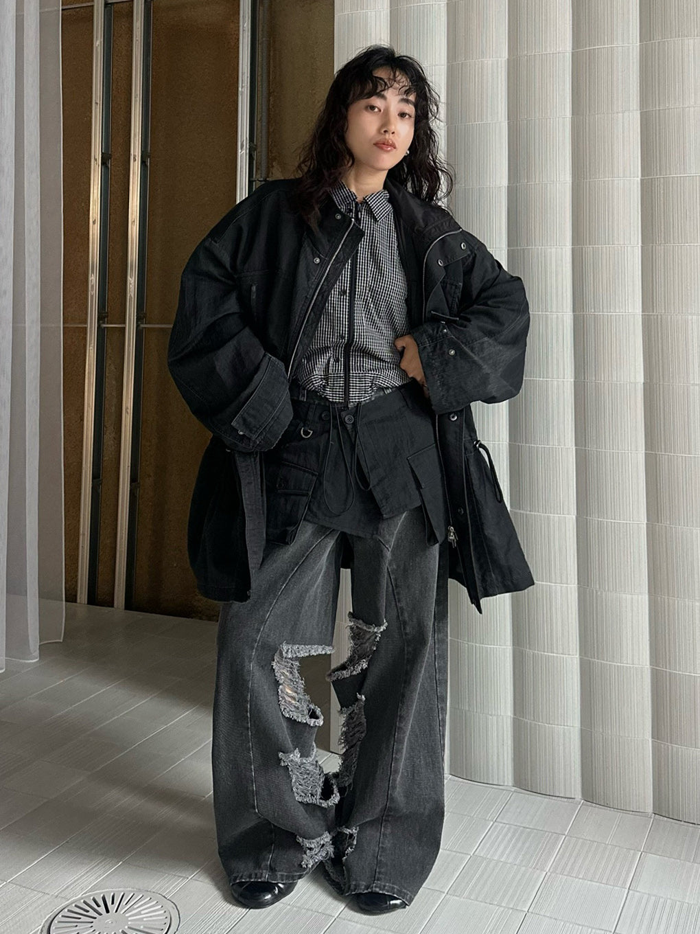 PIGMENT DYE M-65 JACKET