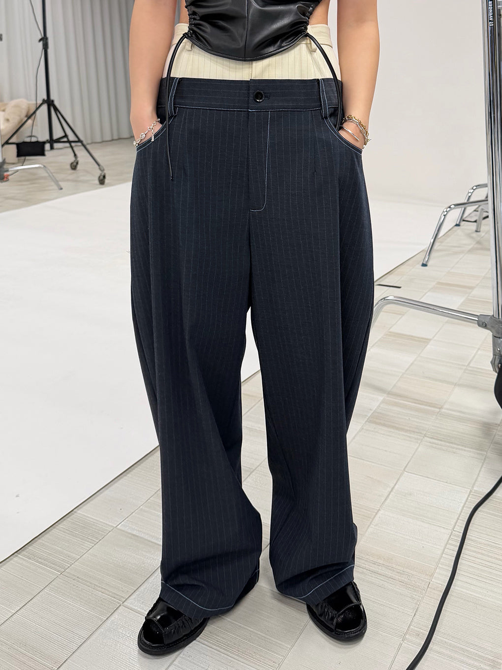 DOUBLE LOW WAIST PANTS