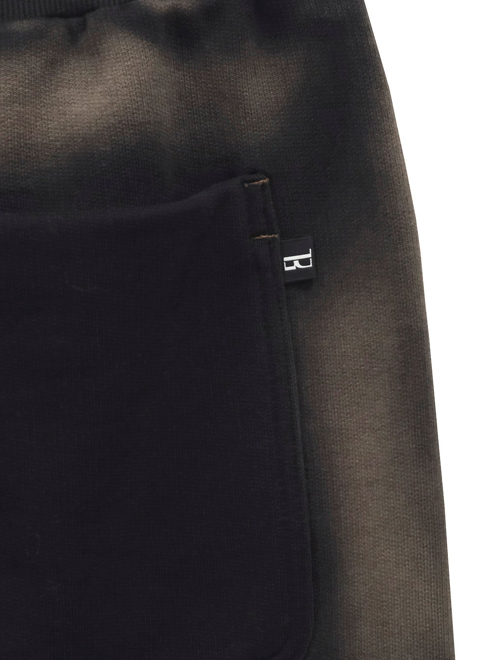 BLEACH DYE STRAIGHT SKIRT