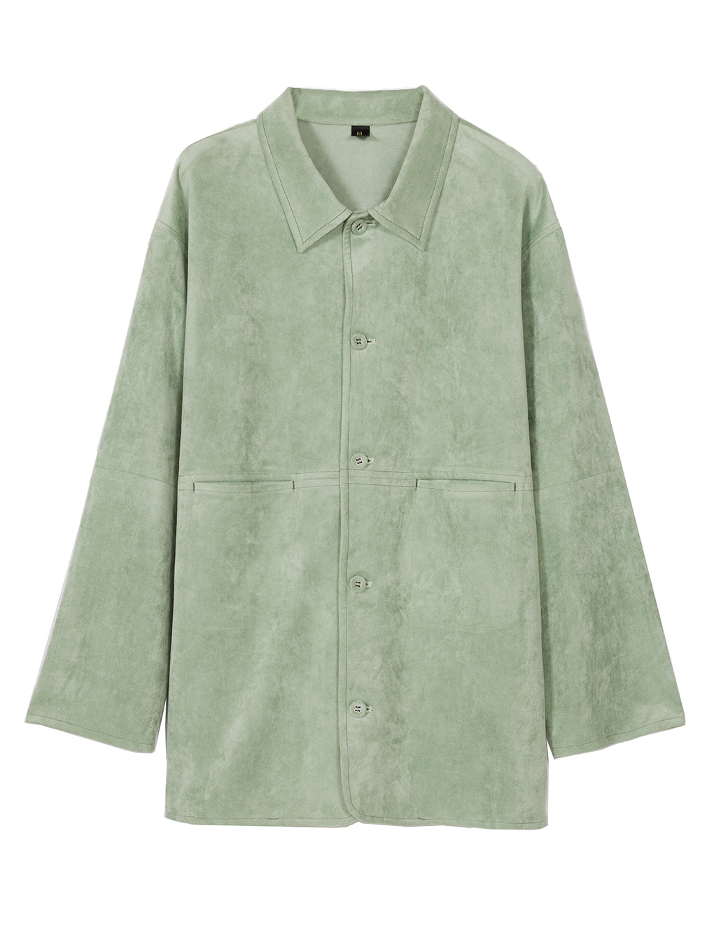 SYNTHETIC SUEDE SHIRT