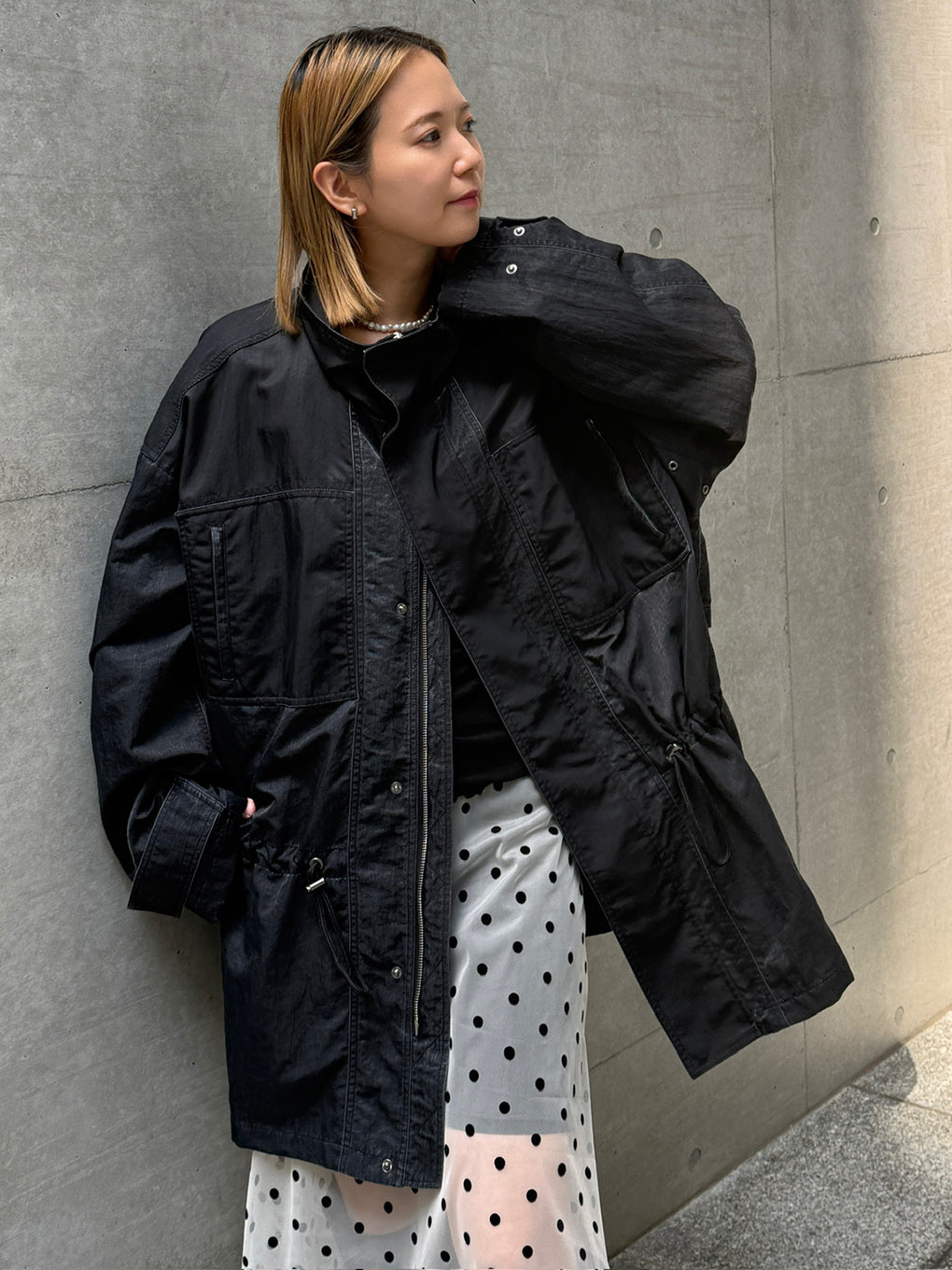 PIGMENT DYE M-65 JACKET