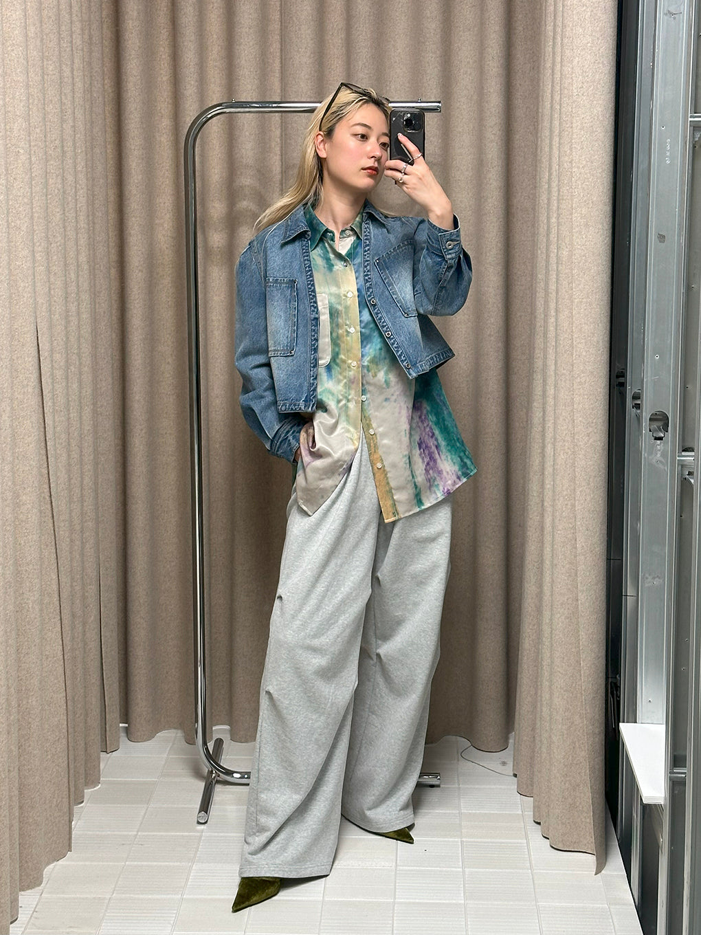 SEPARATE DENIM TUNIC