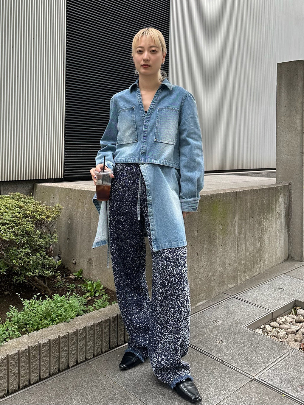 SEPARATE DENIM TUNIC