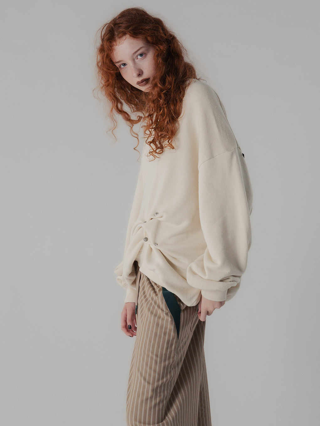 COZY FRENCH TERRY PULLOVER