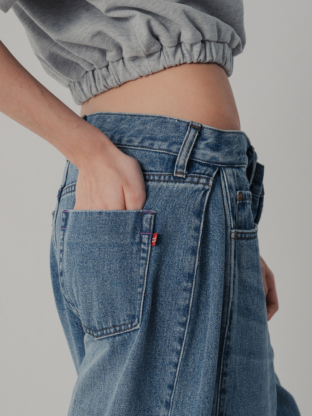 LOW WAIST EXL DENIM