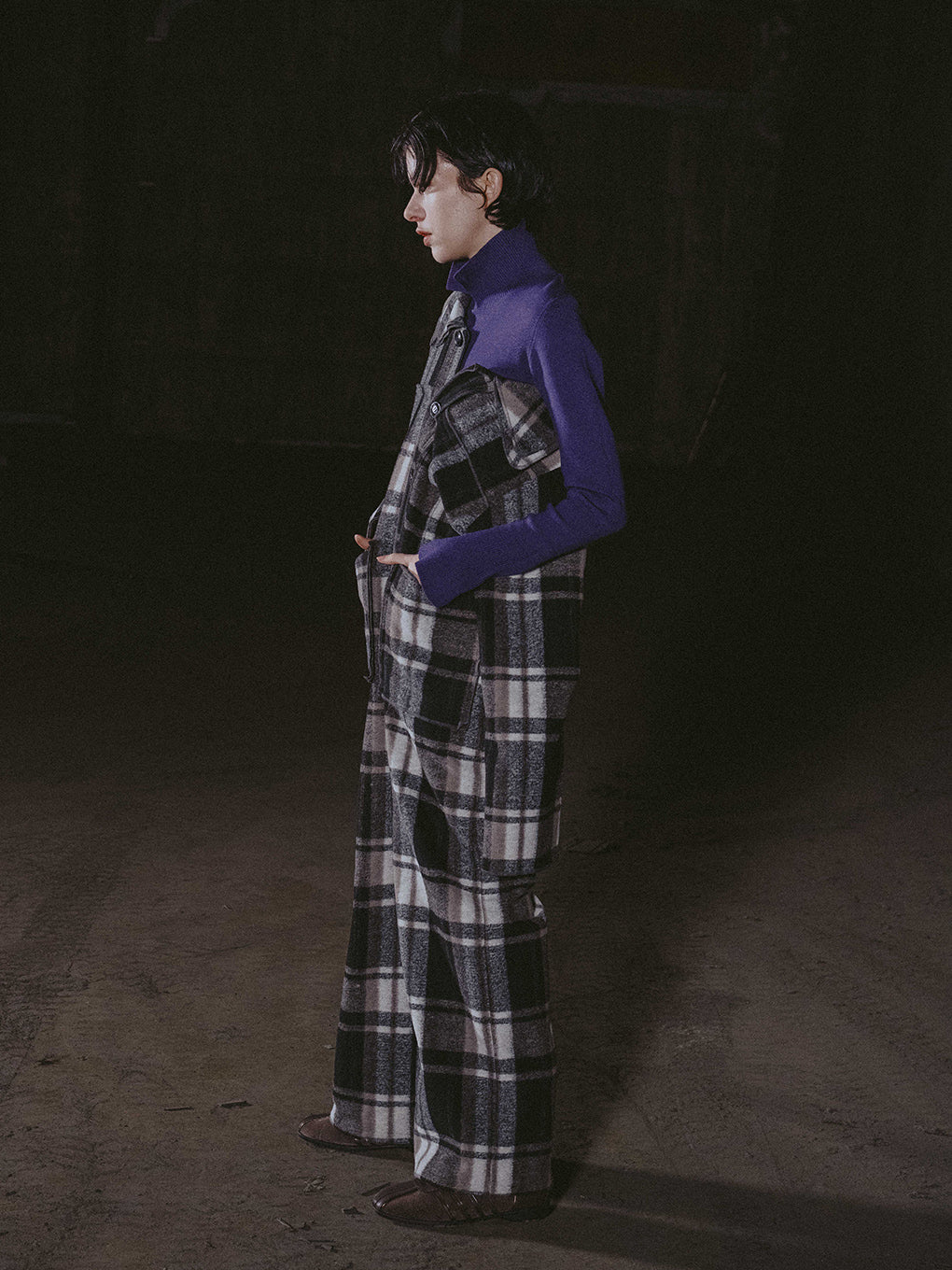 COZY PACTH JUMP SUIT