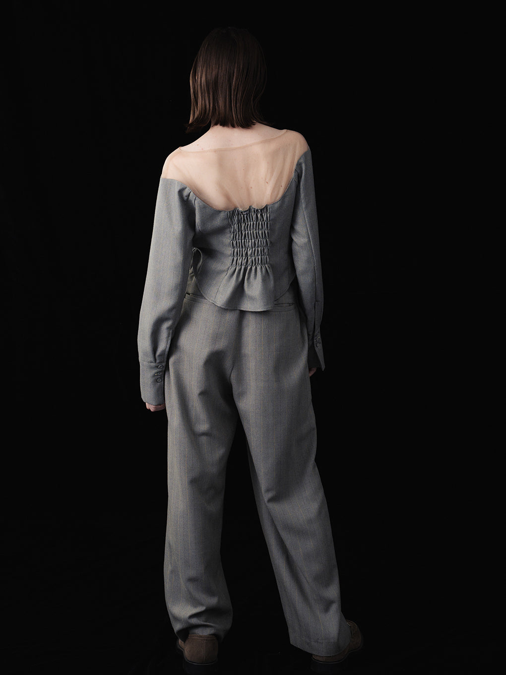 HIGH WAIST WIDE PANTS