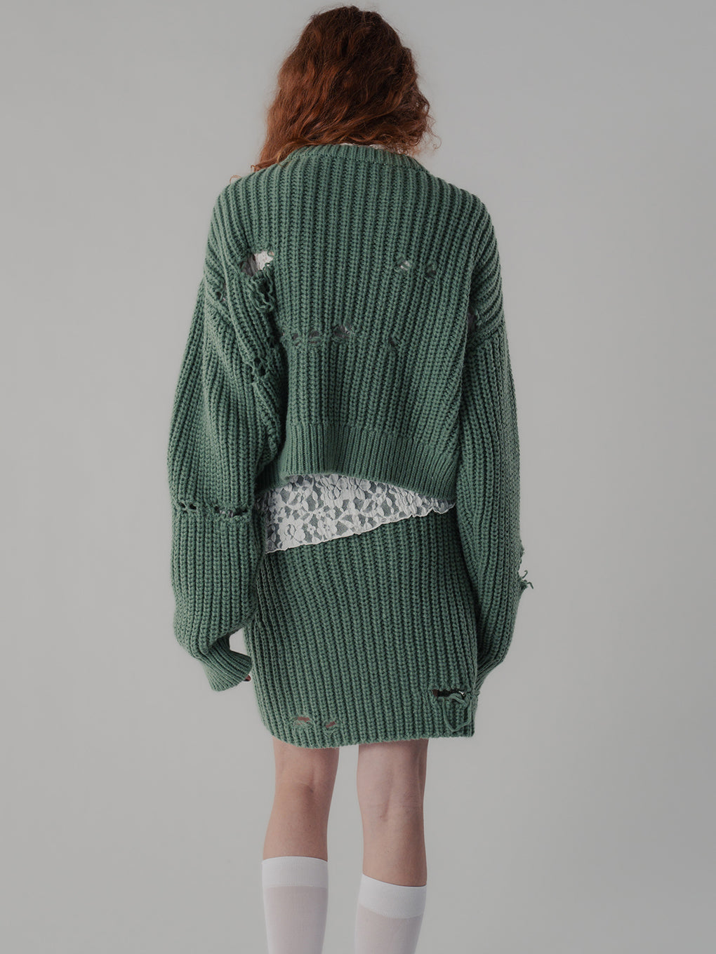BOROBORO KNIT PULLOVER