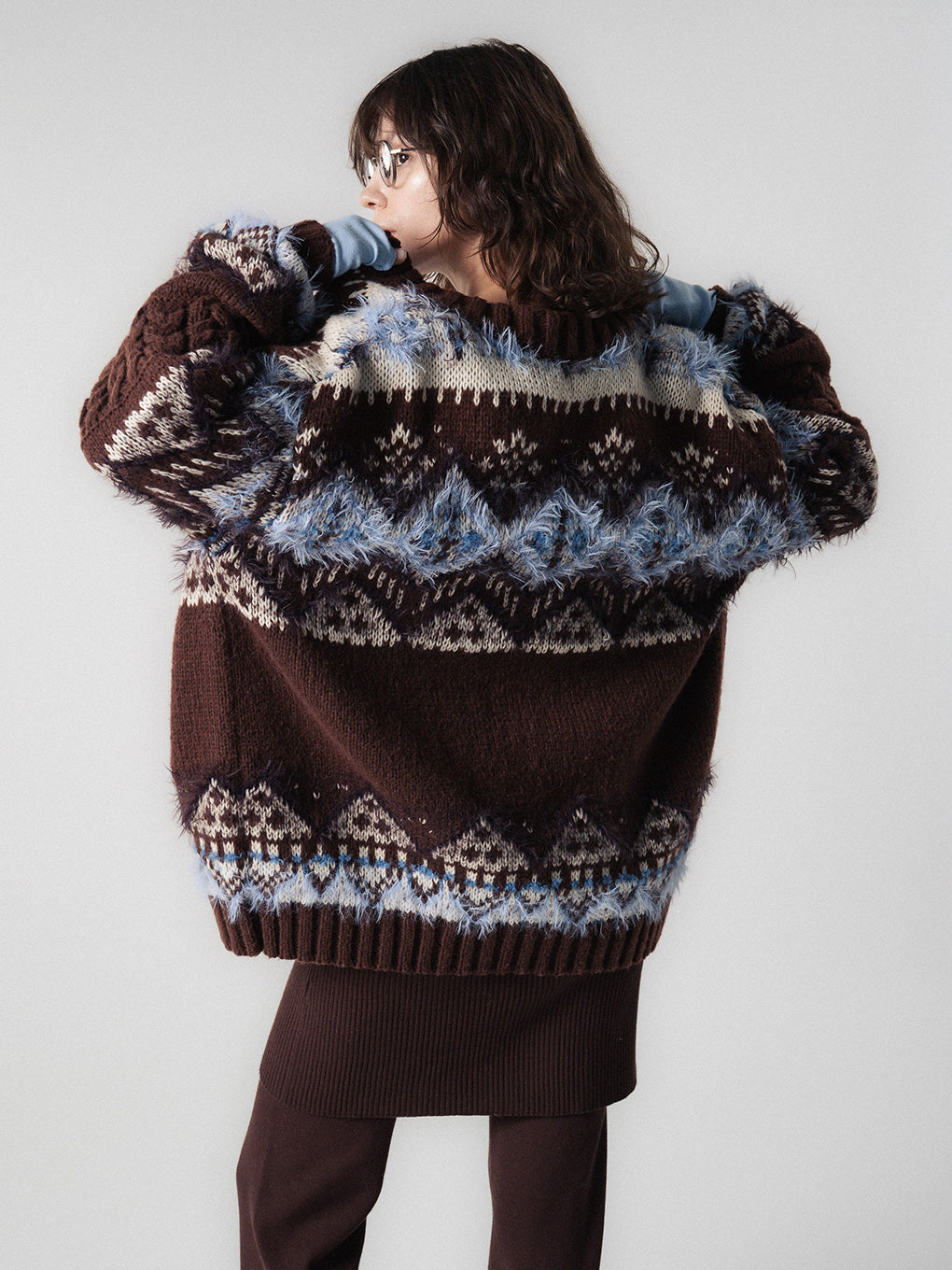 PabloVinci Zip Knit cardigan Nordic Mサイズ pablo vinci Zip knit cardigan Mサイズ - メルカリ