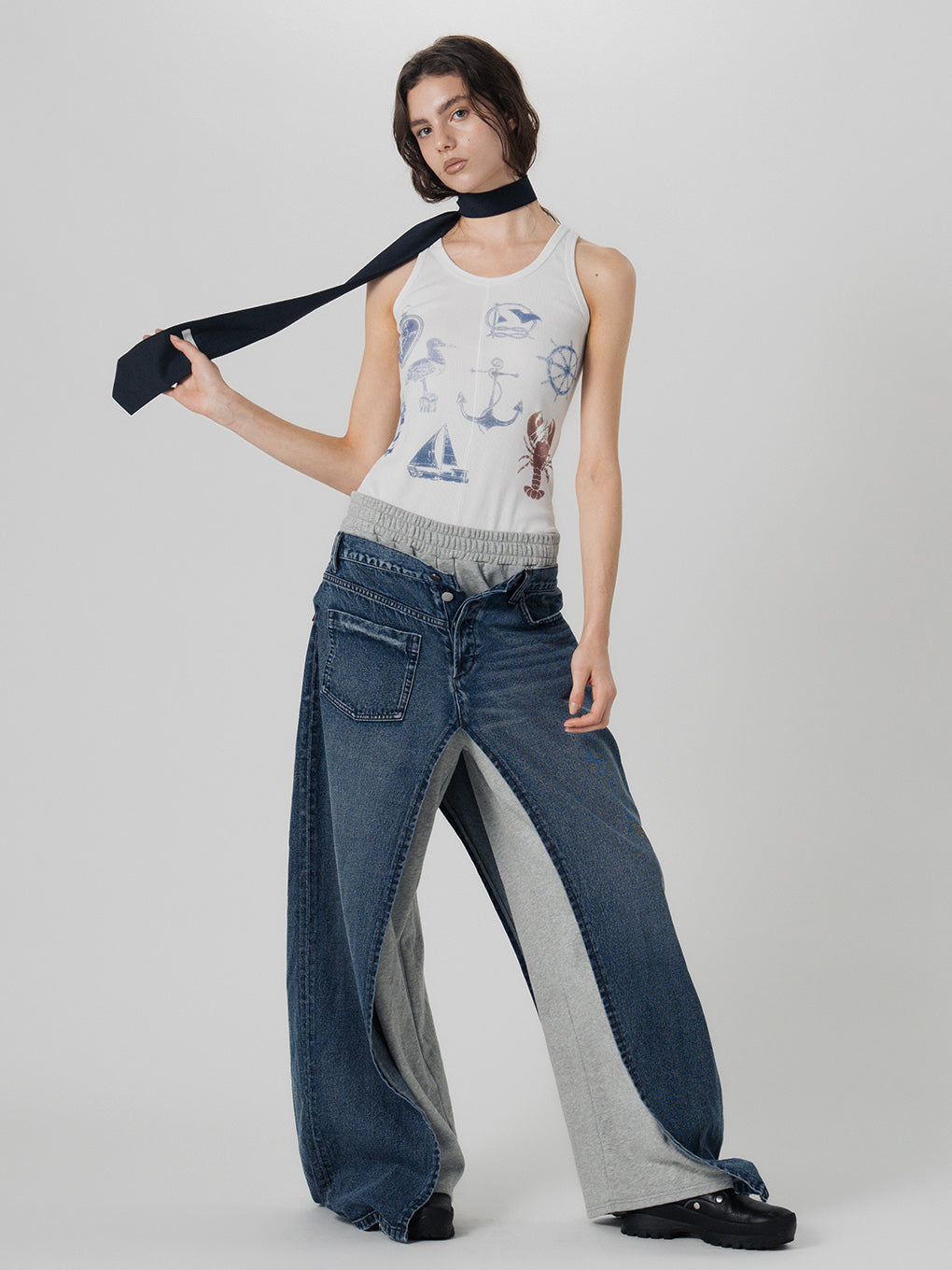 FRENCH TERRY E69 DENIM