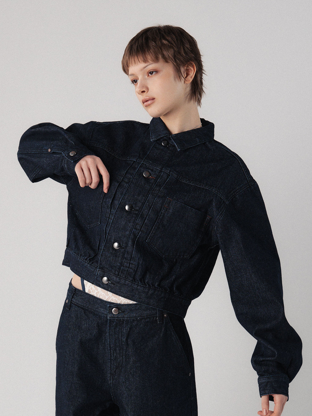 COMPACT E07 DENIM JKT