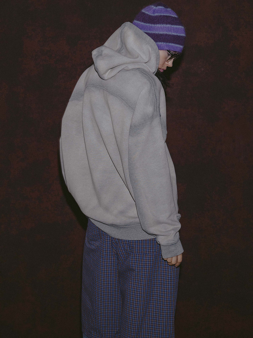 UNIVERSAL CHECK HALF PANTS