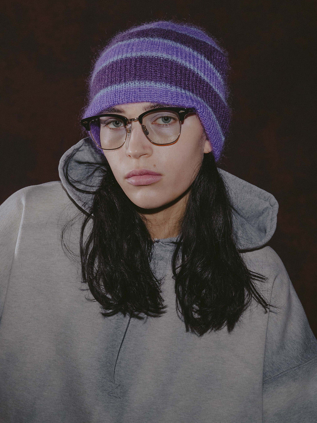 MOHAIR KNIT CAP