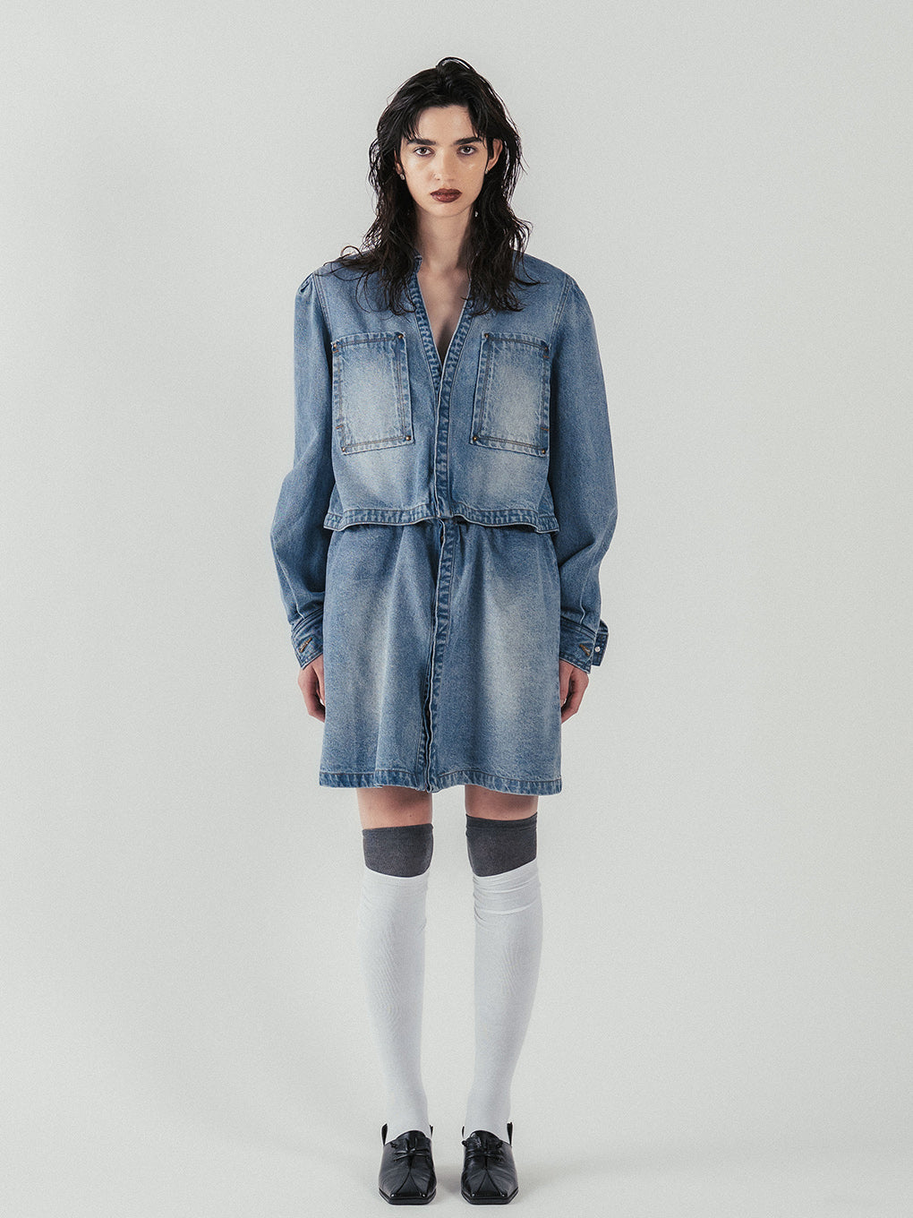 SEPARATE DENIM TUNIC