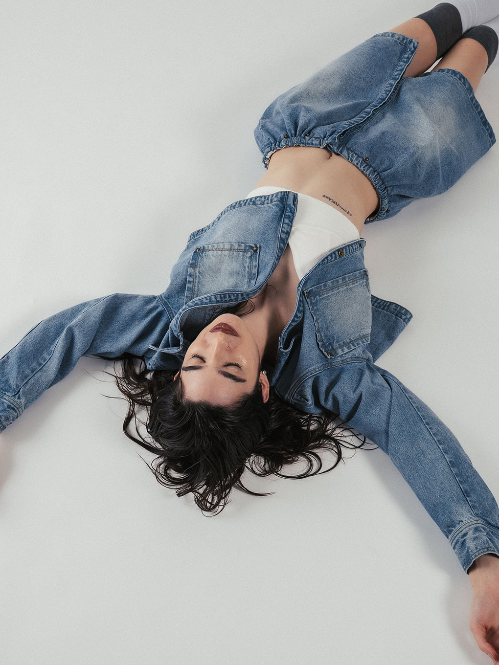 SEPARATE DENIM TUNIC
